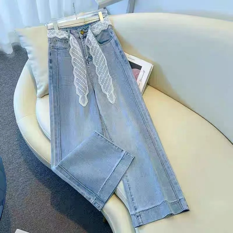 晓梦服饰高品质牛仔裤8538