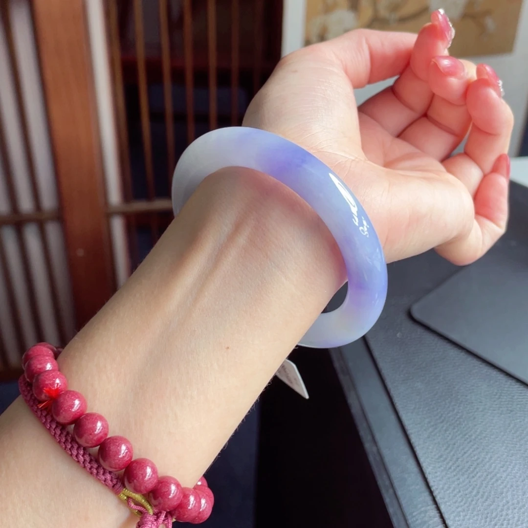 翡翠手镯未镶嵌5354圈9932