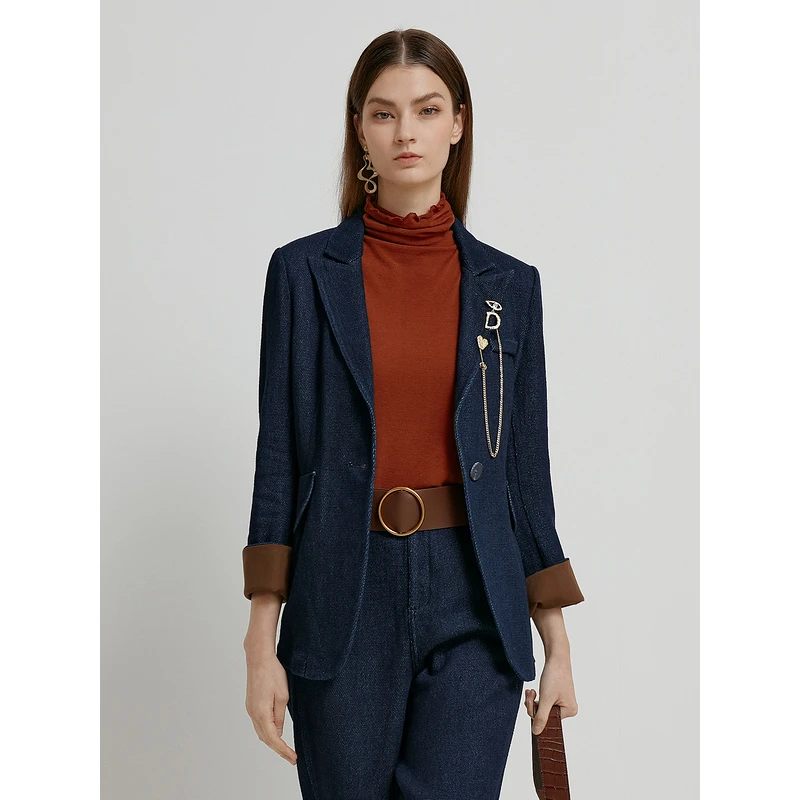 【九月】莱芙艾迪儿牛仔外套1D3W57101