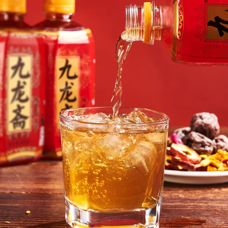 YANJING/燕京老北京九龙斋酸梅汤饮料400ml*12瓶纯熬制清爽解腻