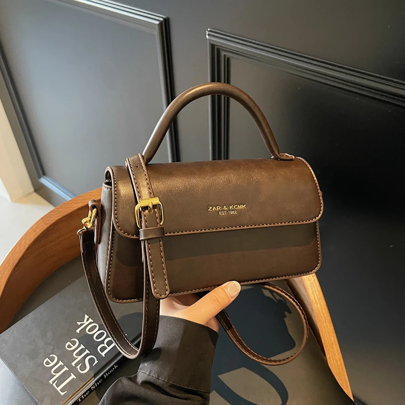 复古小包包女包2024新款时尚秋冬单肩斜挎包高级感女士手提小方包