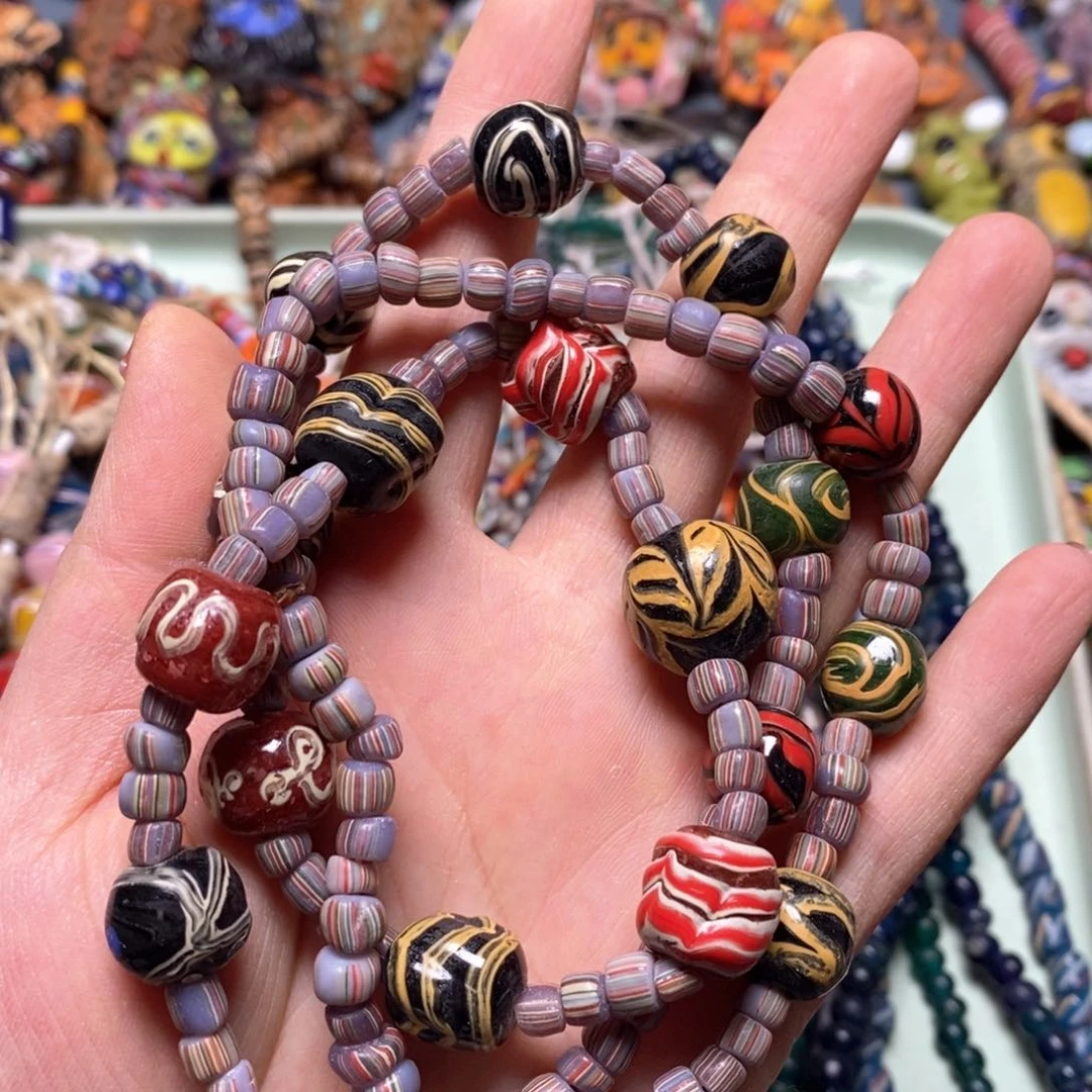 琉璃颈饰印度尼西亚链子