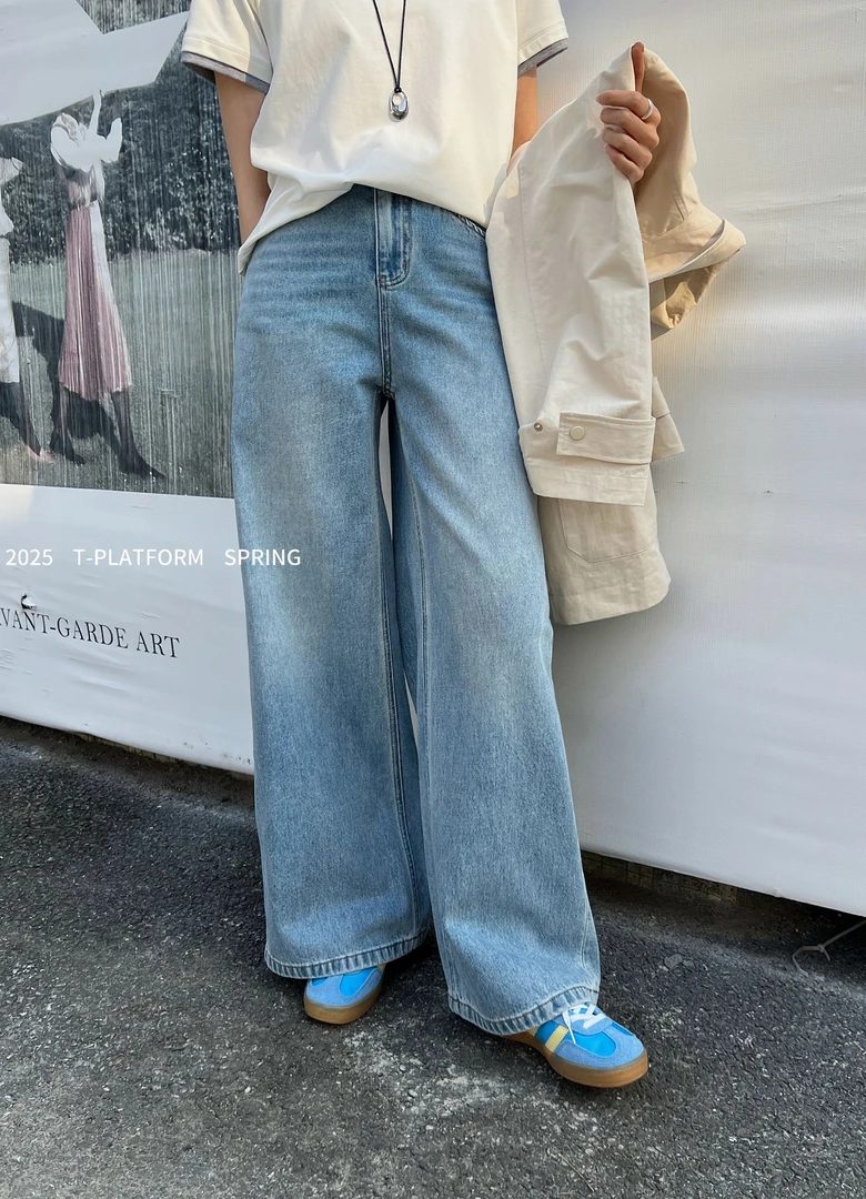 拾光家女装牛仔裤3358