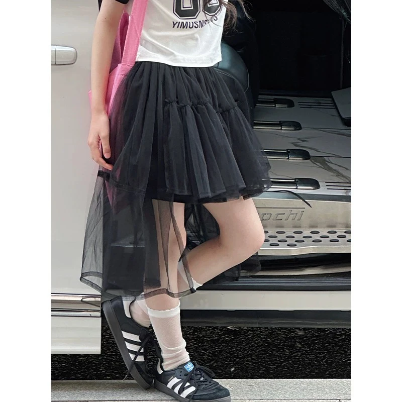 馨艺童品5013韩国货女童夏款个性纱裙