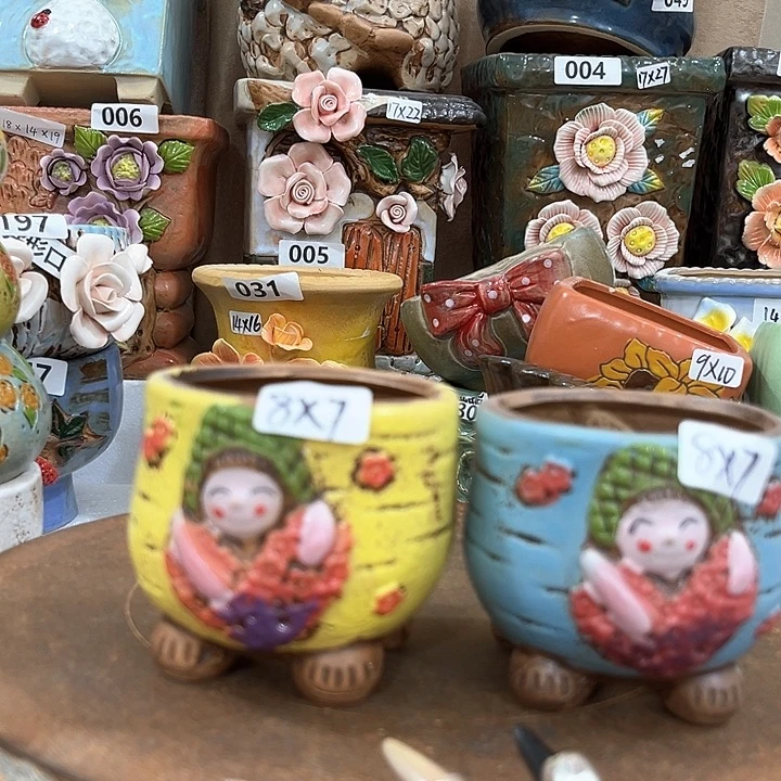 红陶粗陶花盆粗陶花盆