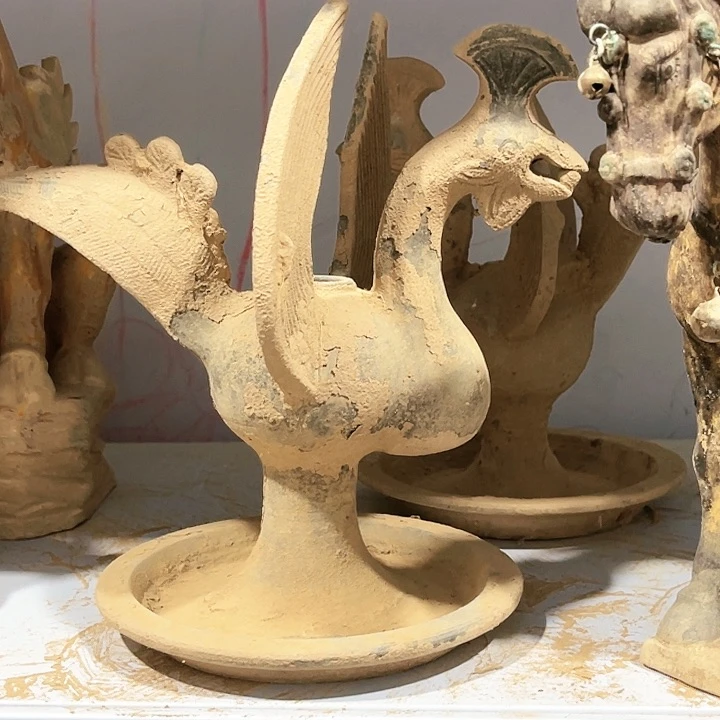 瓦当摆件摆件茶桌摆件茶台太*