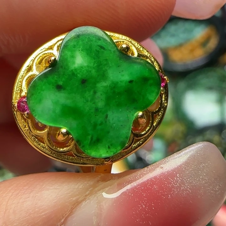 翡翠未镶嵌颈饰天然A货16