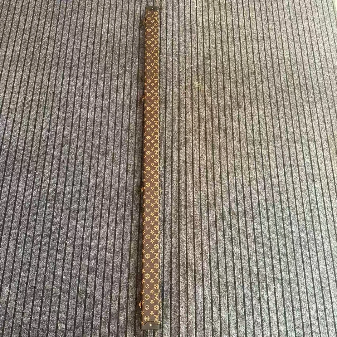 精品台球杆盒双槽通杆高档专业小头杆盒