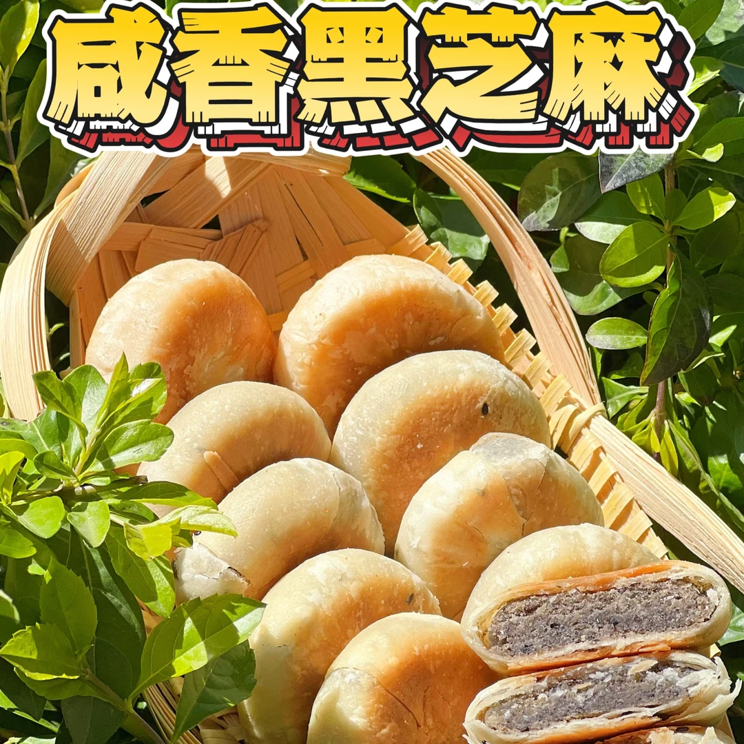 【新号专属】咸香黑芝麻口味潮汕特产十个装340克