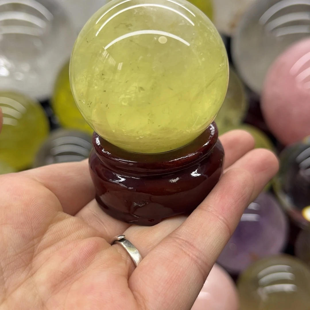 水晶未镶嵌珠宝半成品