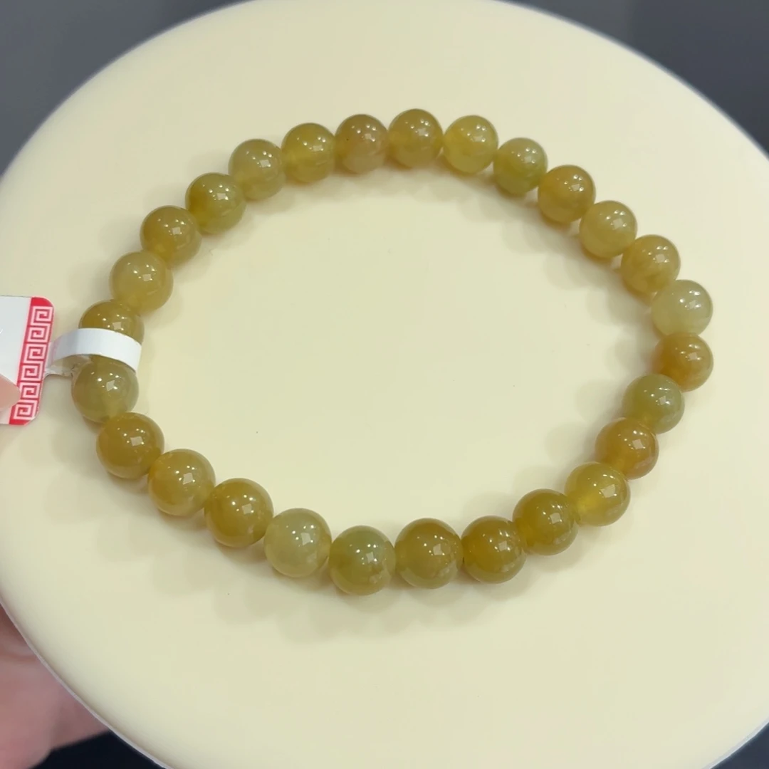 未镶嵌手链翡翠黄翡卡7