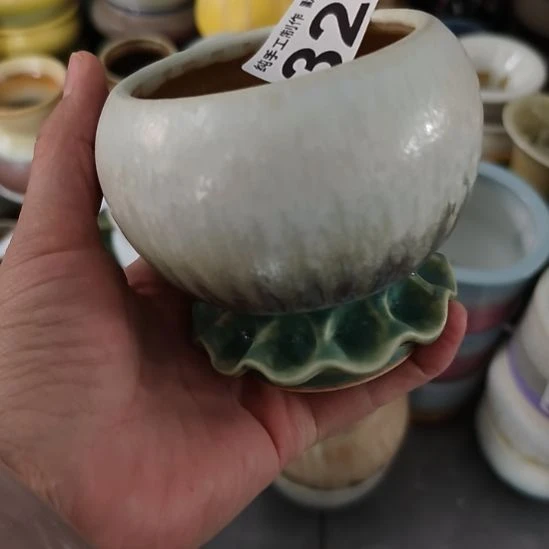 景德镇手工高温陶瓷：内7.5口高8