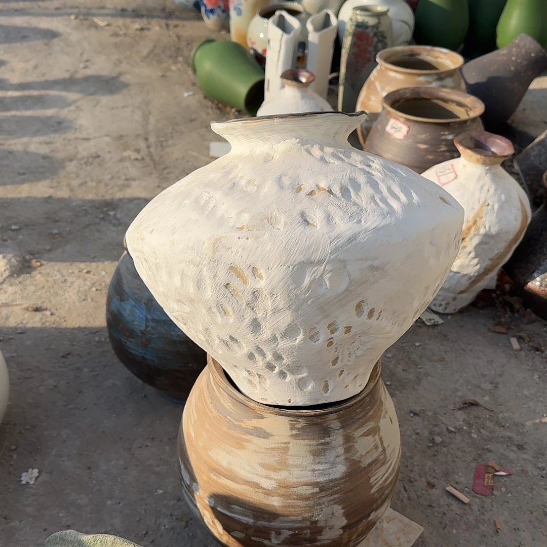 陶瓷微瑕景德镇手工花器