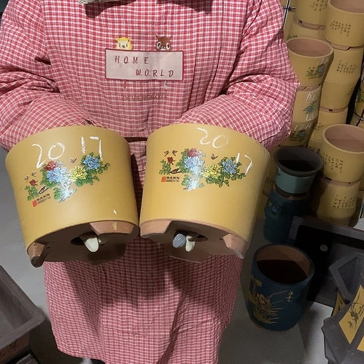 紫砂花盆紫砂花盆