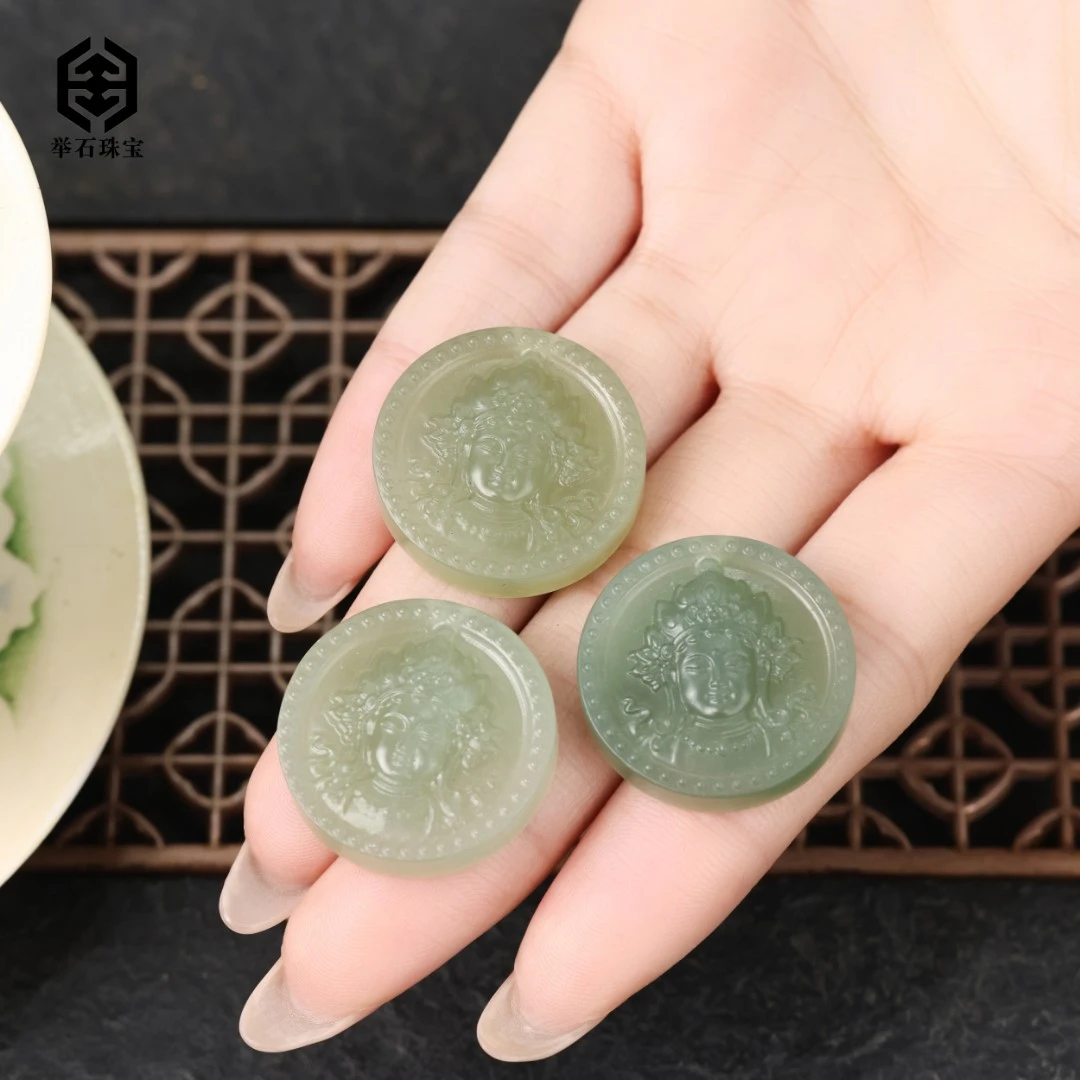 【举石珠宝】T0112-1980-48和田玉吊坠（一件/多样性发）Y