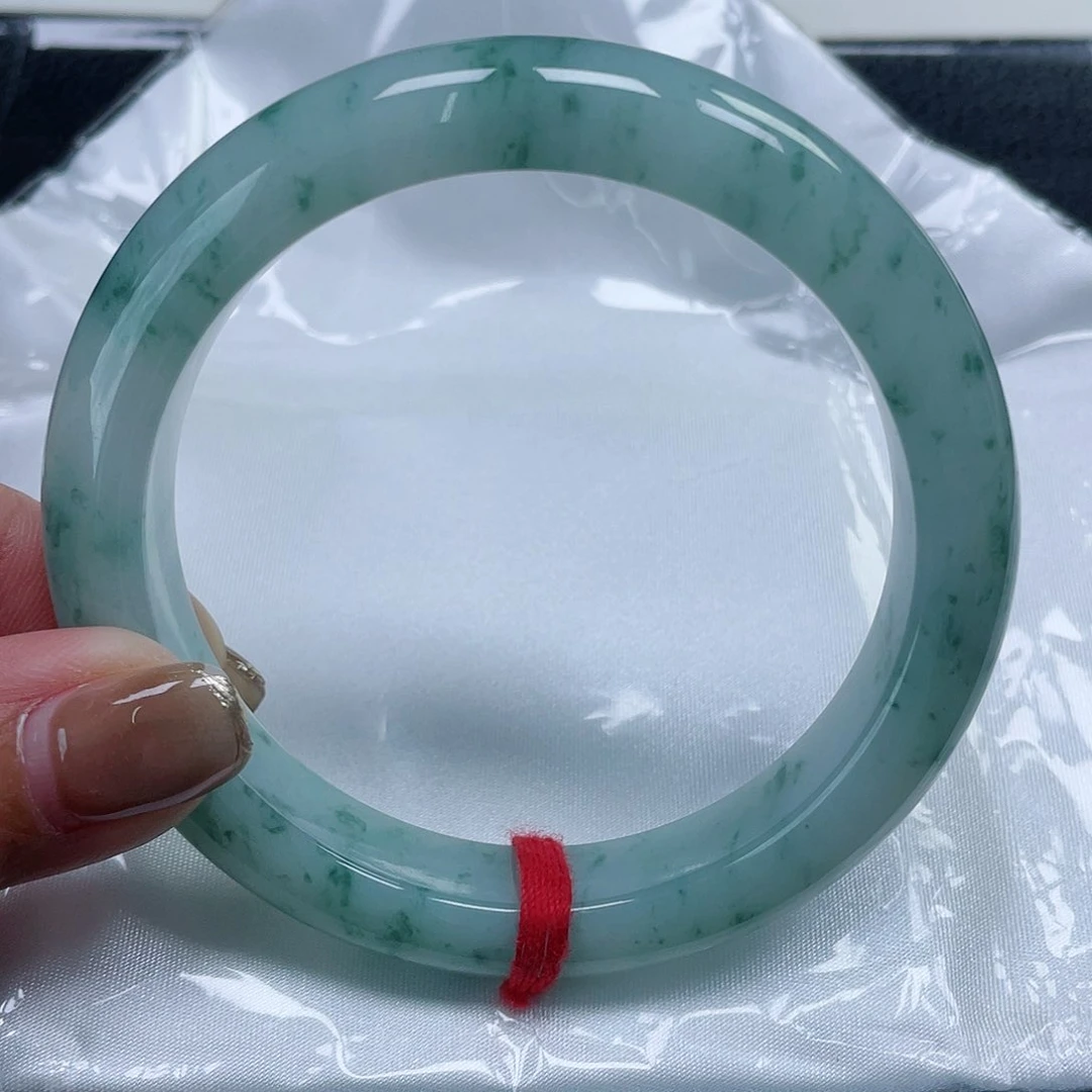 翡翠手镯未镶嵌缅甸翡翠59圈11