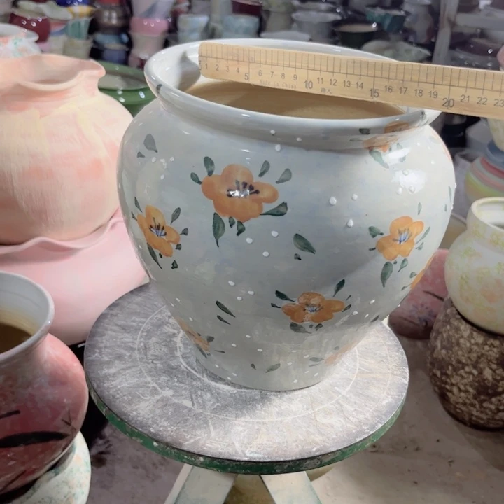 瓷片口18高23 景德镇陶瓷