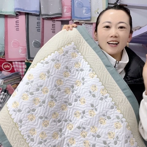 棉特价绿色玫瑰花