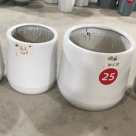 【闪购商品】陶瓷花盆默认瑕疵