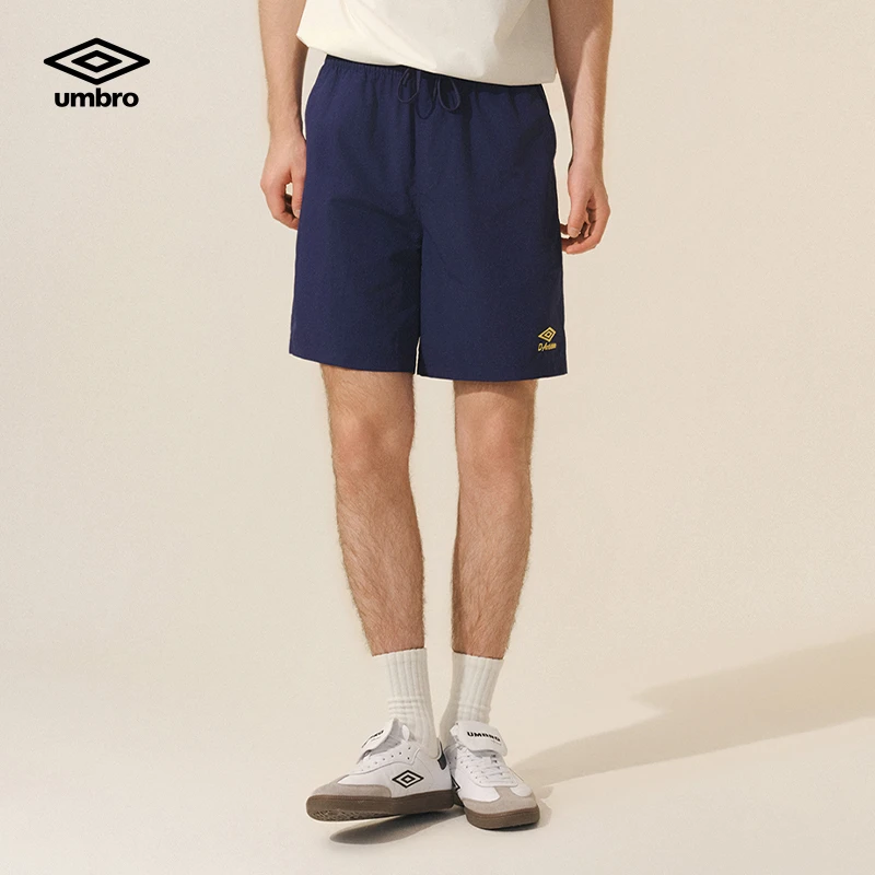Umbro/茵宝 X D-Antidote联名短裤夏季宽松梭织五分裤U2125251528