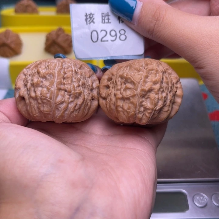 把件文玩核桃南瓜墩43.0298