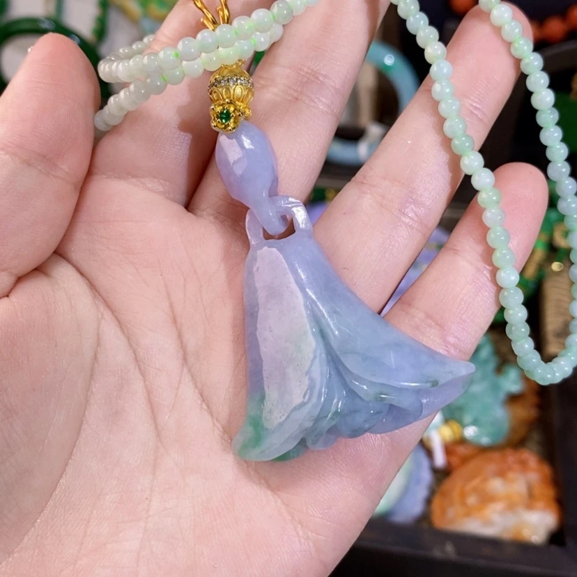 【闪购商品】翡翠未镶嵌颈饰吊坠