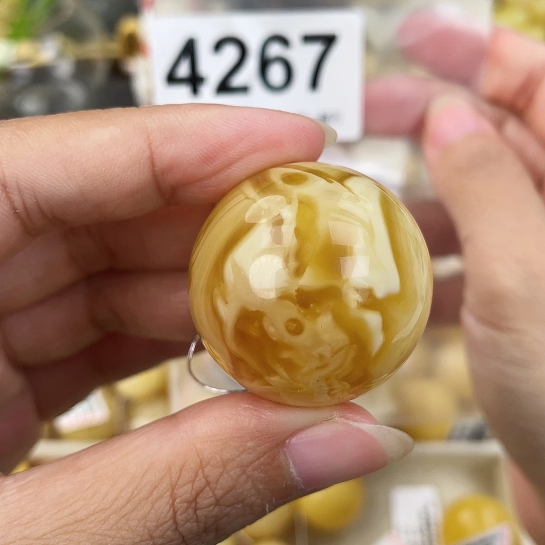 蜜蜡未镶嵌裸石31.6冰片