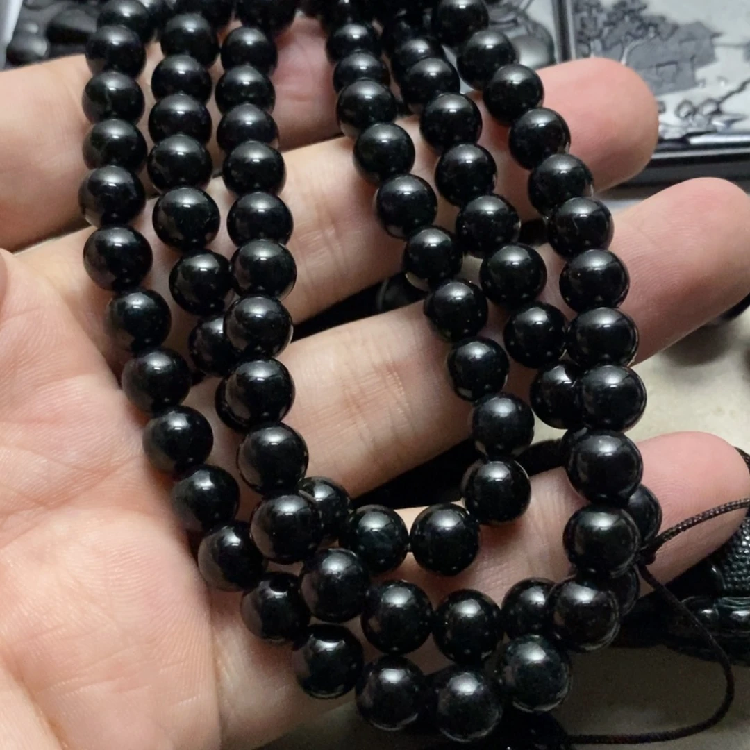 翡翠未镶嵌项链项链