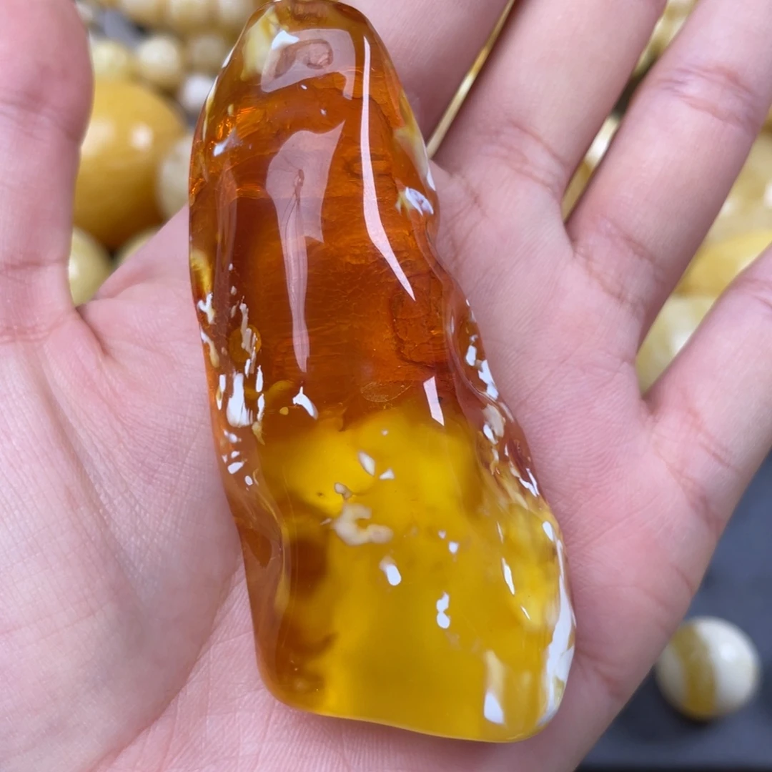 未镶嵌蜜蜡珠宝奇石微瑕