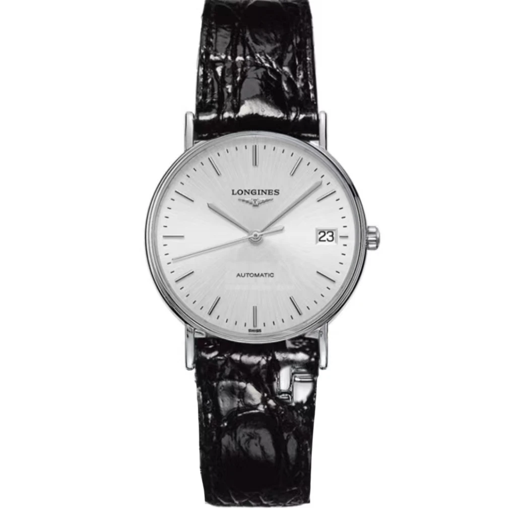 99新 Longines/浪琴 单表瑰丽男表/34.5表径/背透机械表/888机芯