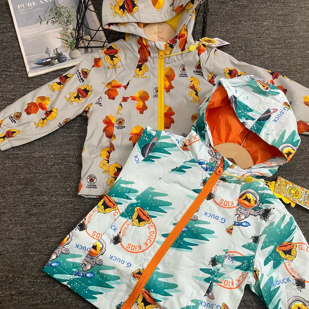 几何小黄鸭 /一级台风 双层冲锋衣外套