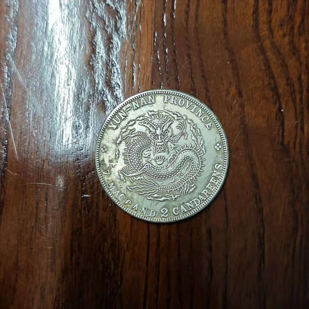 现代工艺品复古加厚铜钱工艺品桌面/