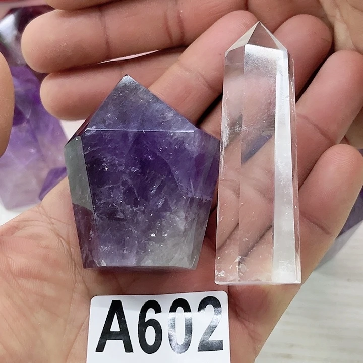 水晶天然水晶有棉有裂完美主义者谨慎下单未镶嵌假****C