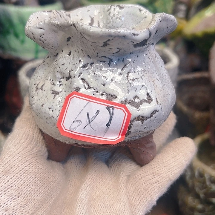 粗陶花盆手工花盆制