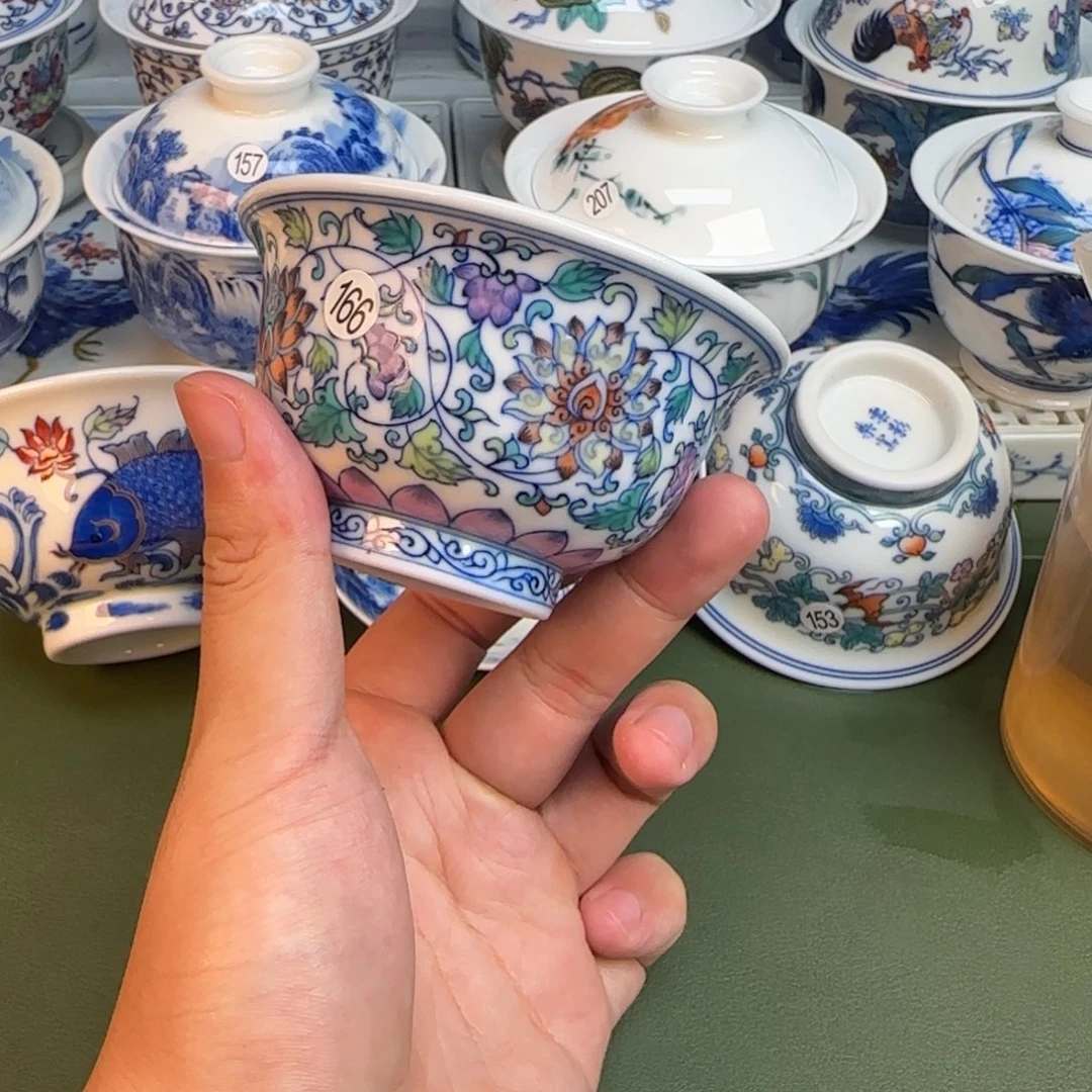 彦祖纯手工手绘茶具166