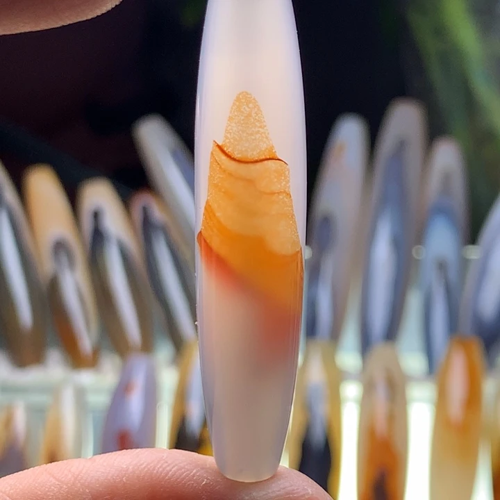 玛瑙/玉髓颈饰未镶嵌172