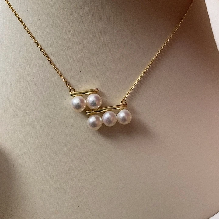 吊坠(赠链)银S925镶嵌淡水珍珠