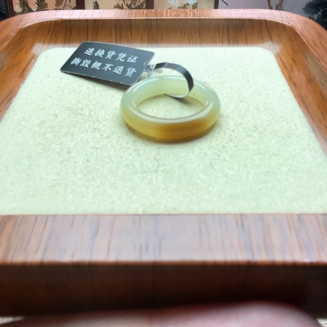 和田玉未镶嵌颈饰一口糖12-13号