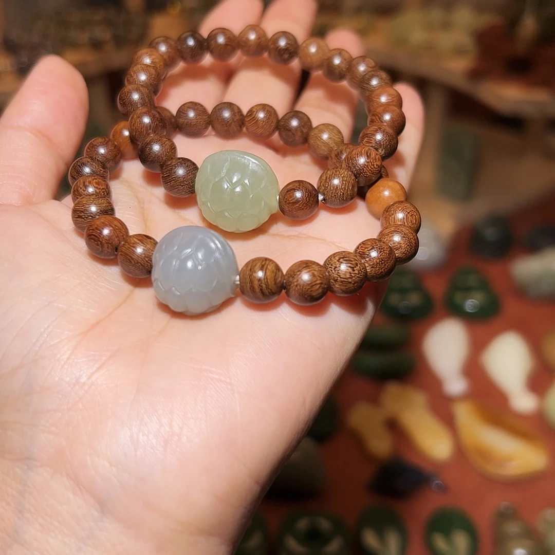 和田玉未镶嵌颈饰任选其一