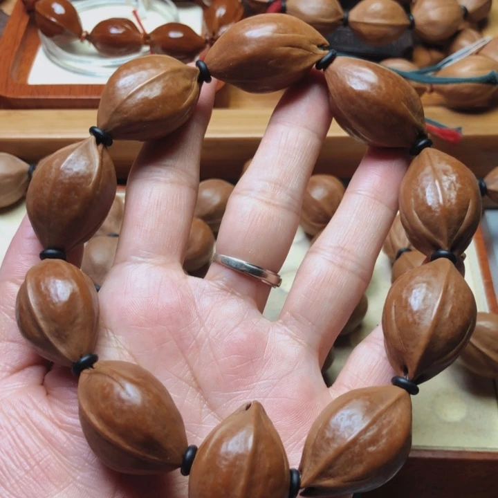 橄榄核手串梅林铁20 X32八年老籽特价