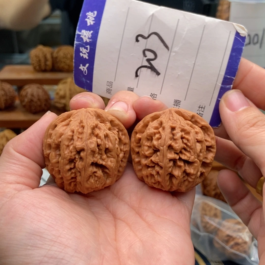 文玩核桃把件39粗筋