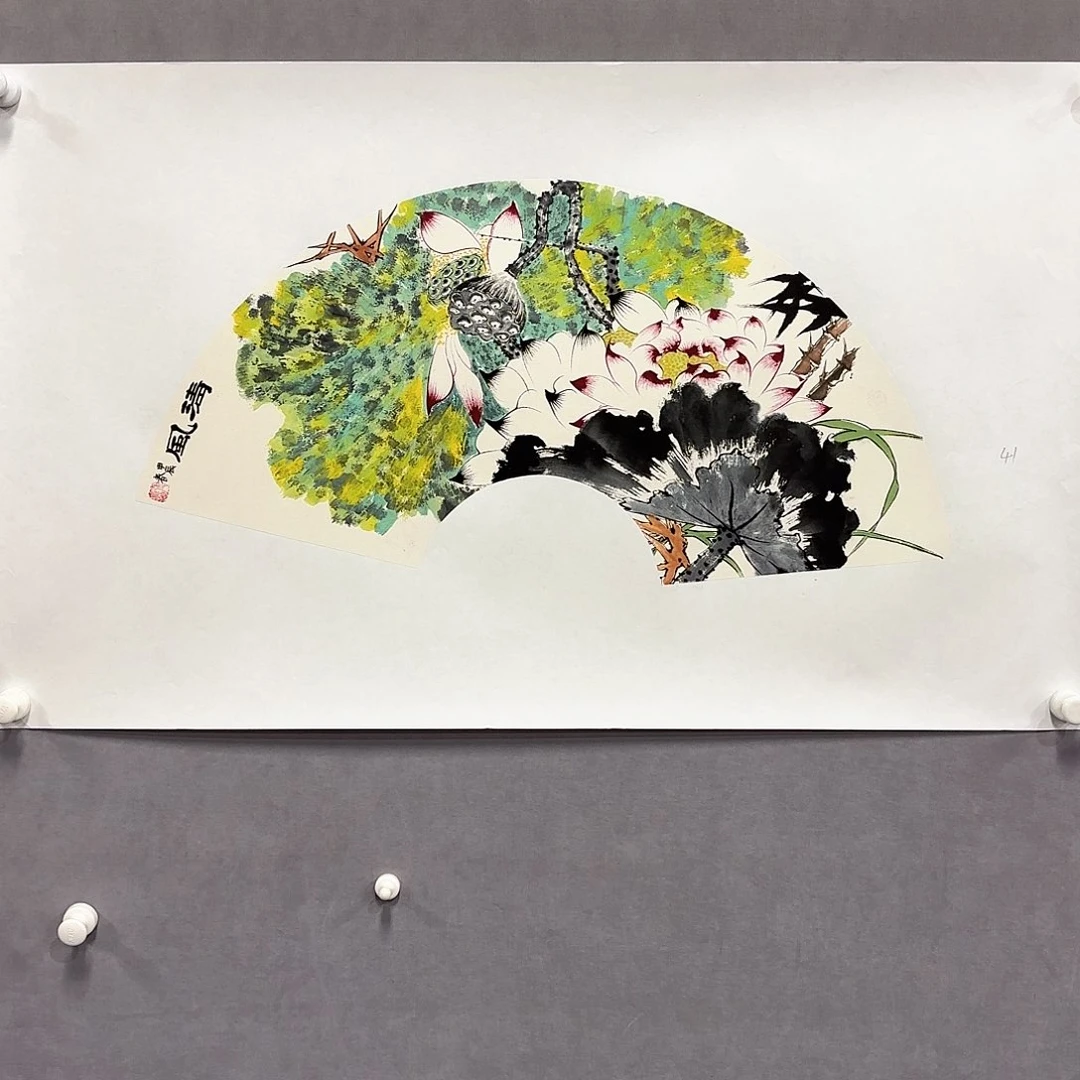 国画国画纯手绘作品请放心去藏