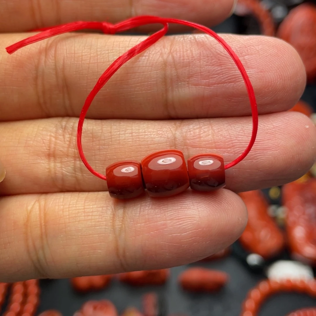 南红玛瑙未镶嵌颈饰