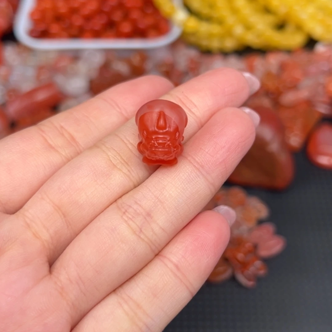 悟***善南红玛瑙未镶嵌吊坠(不含链)