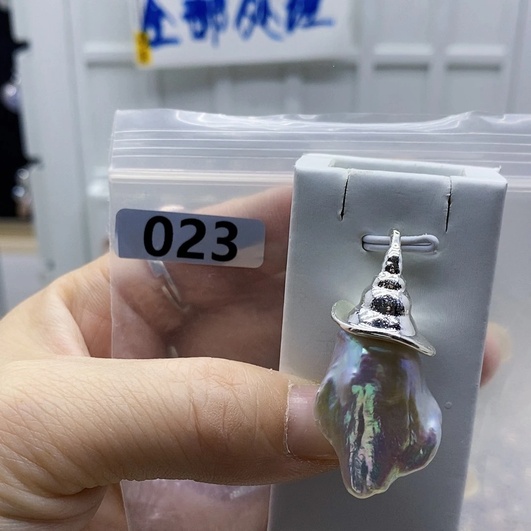 颈饰合金淡水珍珠