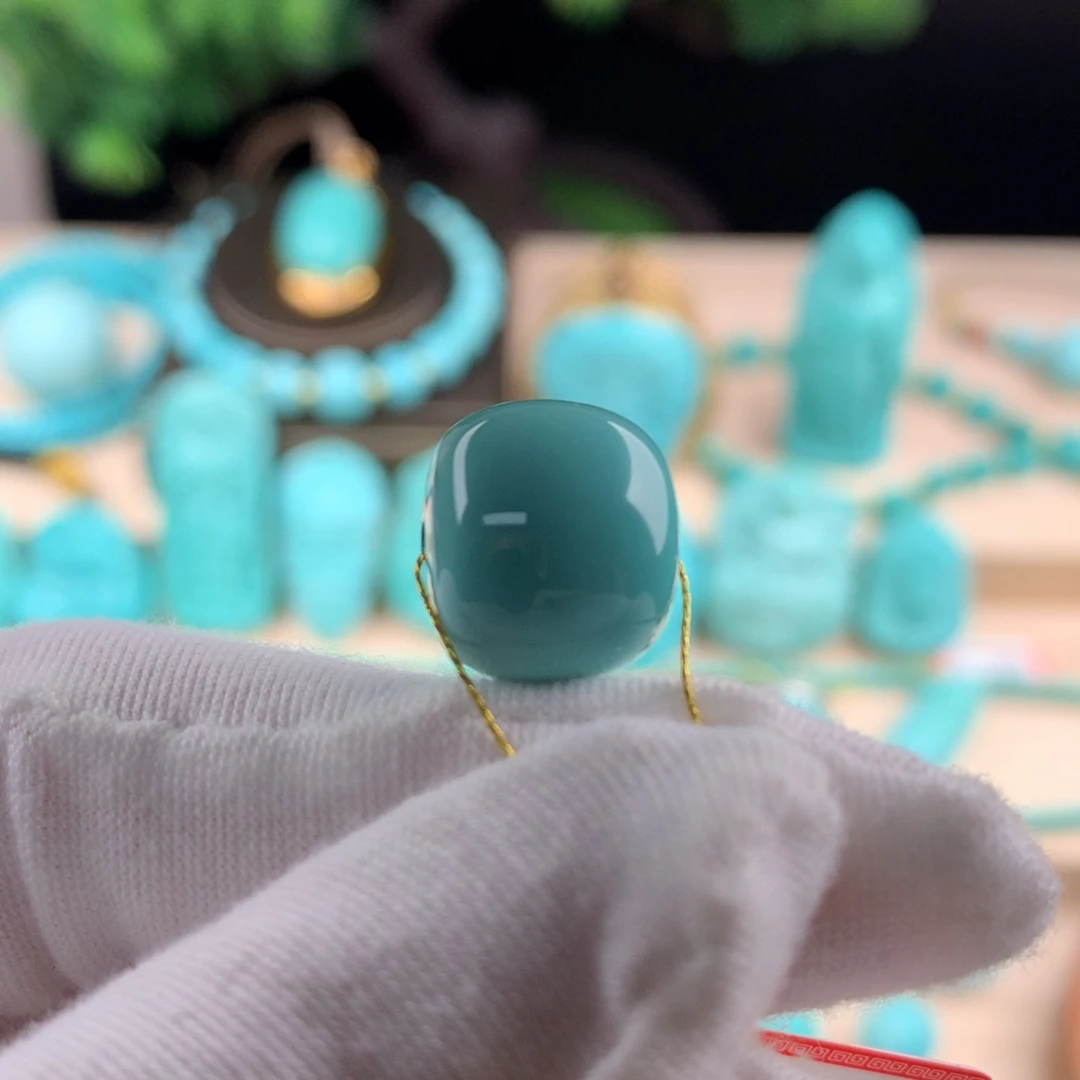 绿松石配珠卡13.8未镶嵌