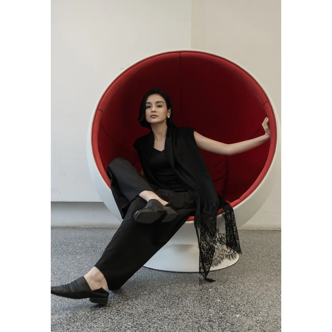 【叶问】私服分享 暗黑系松弛感山本风羊毛挂脖中长款夏季马甲