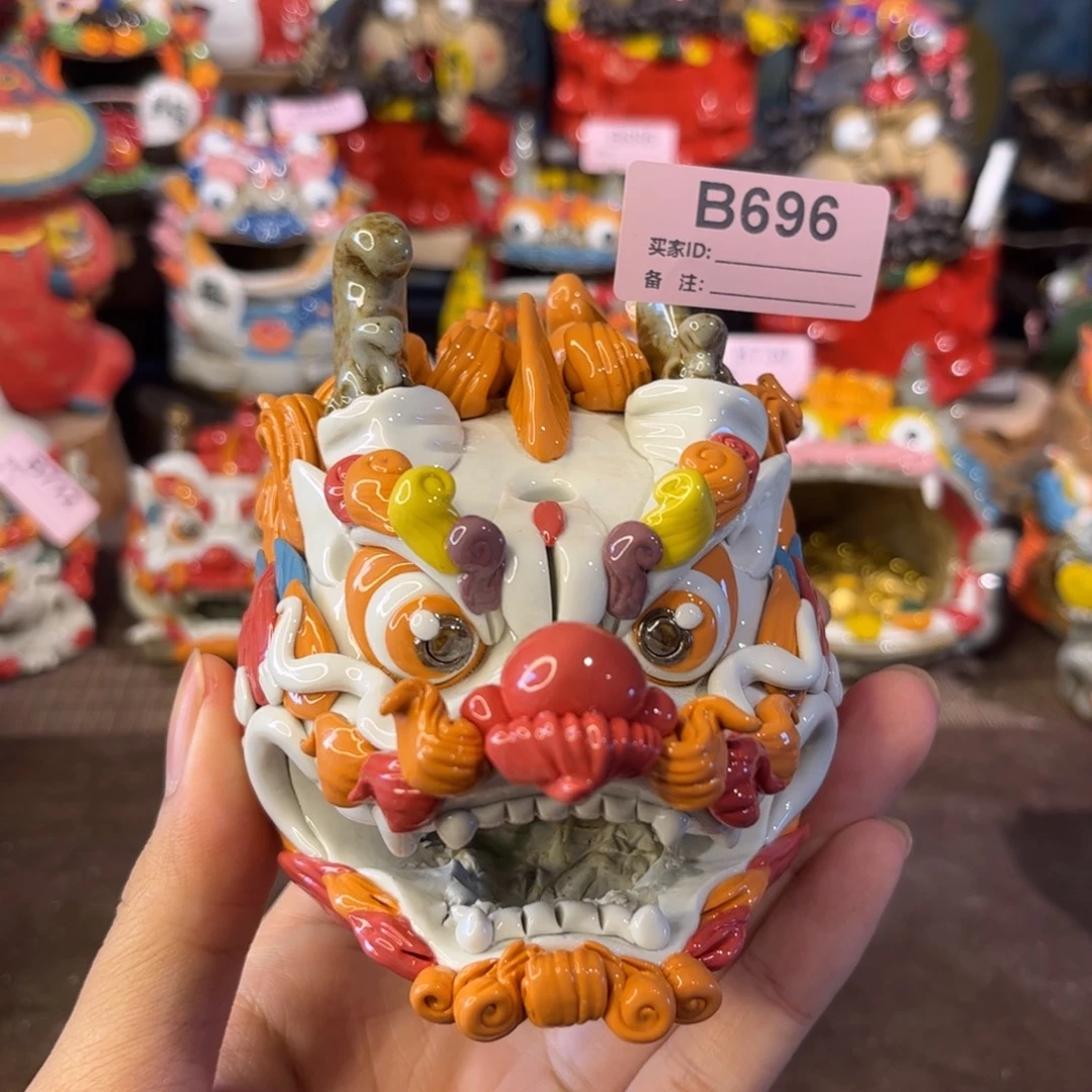 泥塑纯手工茶宠摆件