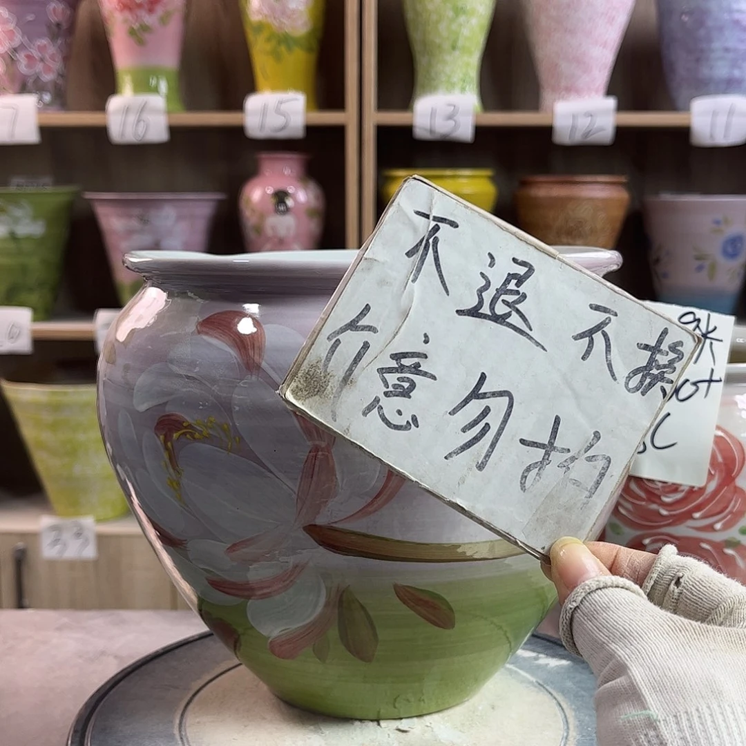 景德镇陶瓷花盆花盆