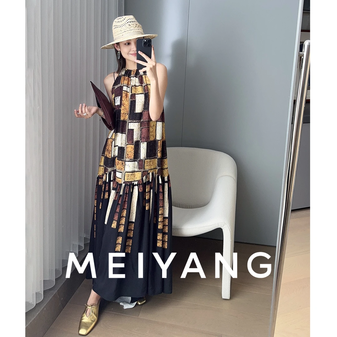 【现货】美洋MEIYANG 生日裙二号【商场同款】 一年一件~挂脖连衣裙